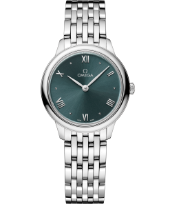 Omega DE VILLE PRESTIGE 27.5 mm, steel on steel 434.10.28.60.10.001