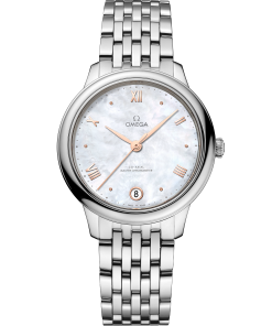 Omega DE VILLE PRESTIGE 34 mm, steel on steel 434.10.34.20.05.001
