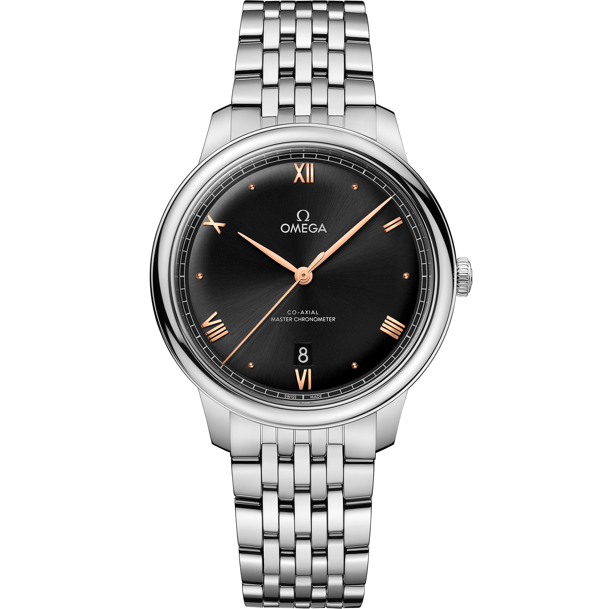 Omega DE VILLE PRESTIGE 40 mm, steel on steel 434.10.40.20.01.001
