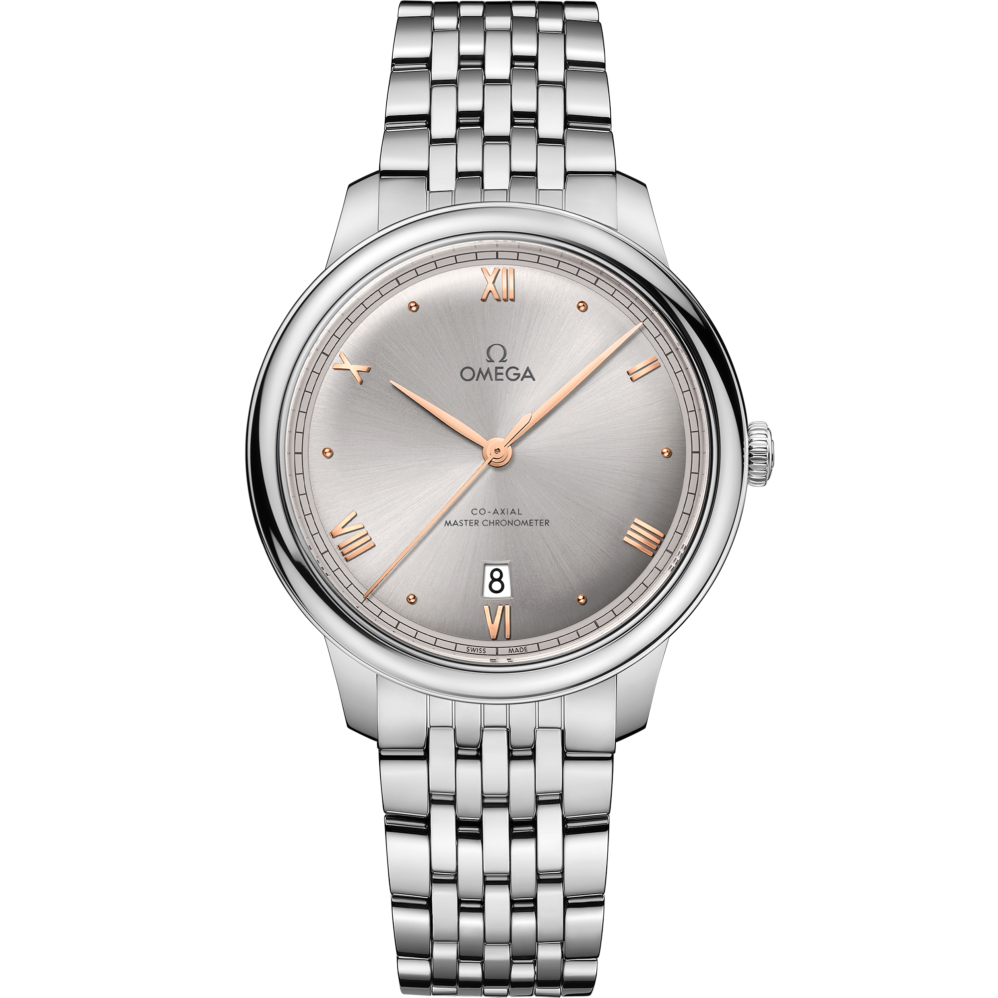 Omega DE VILLE PRESTIGE 40 mm, steel on steel 434.10.40.20.06.001