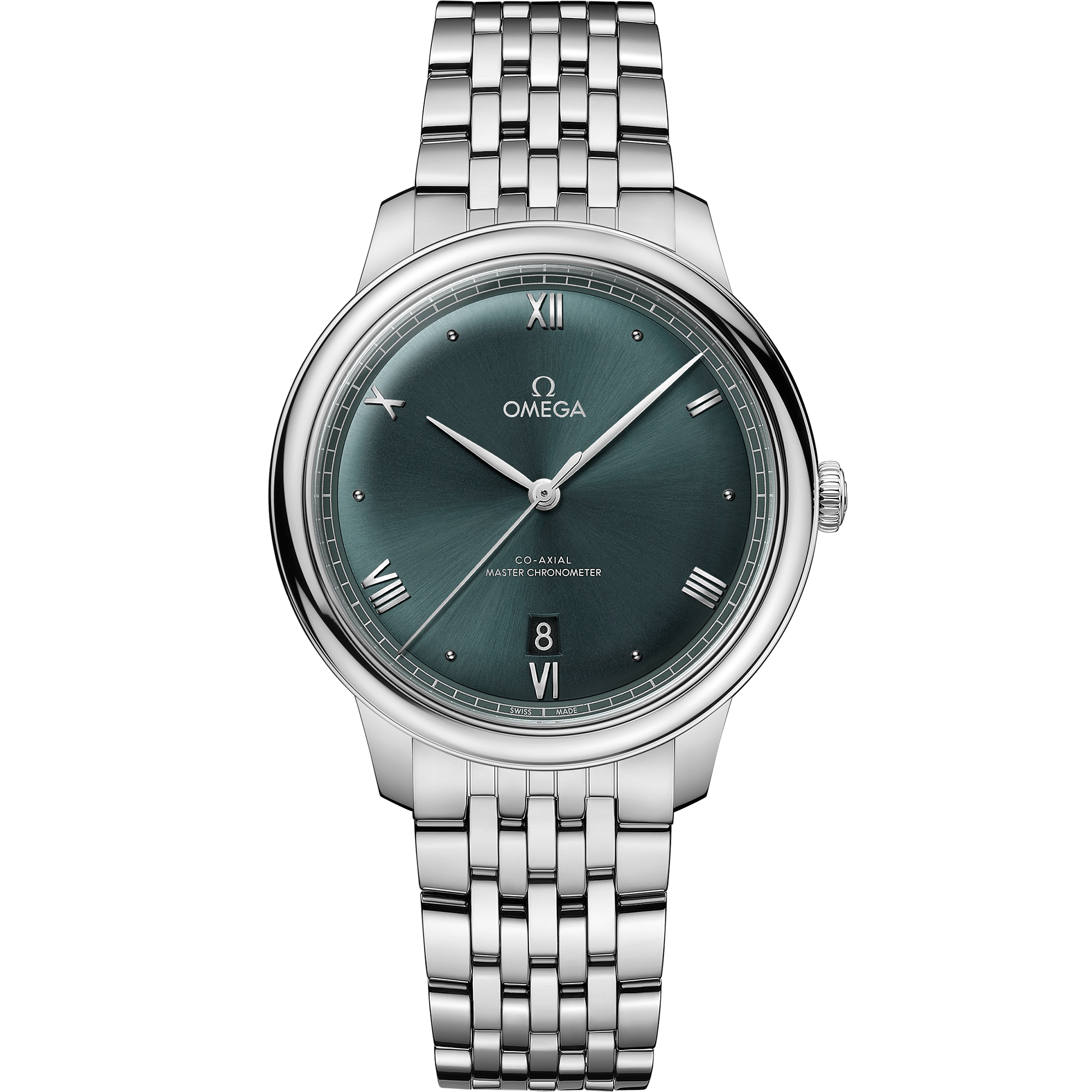 Omega DE VILLE PRESTIGE 40 mm, steel on steel 434.10.40.20.10.001