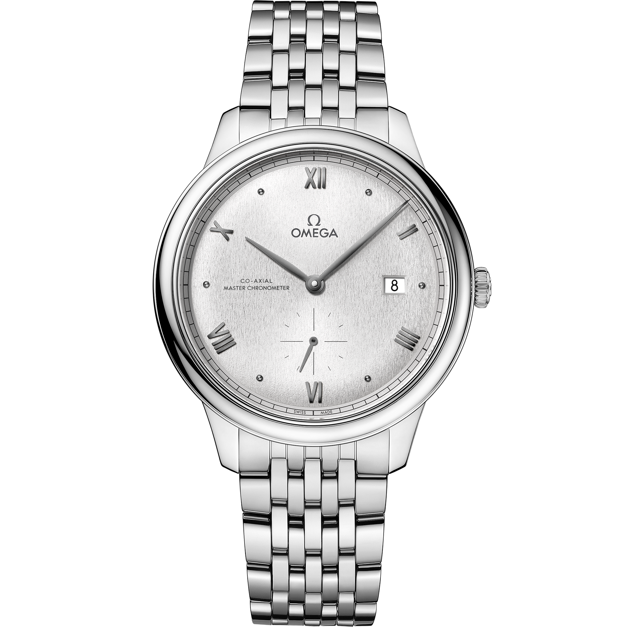 Omega DE VILLE PRESTIGE 41 mm, steel on steel 434.10.41.20.02.001