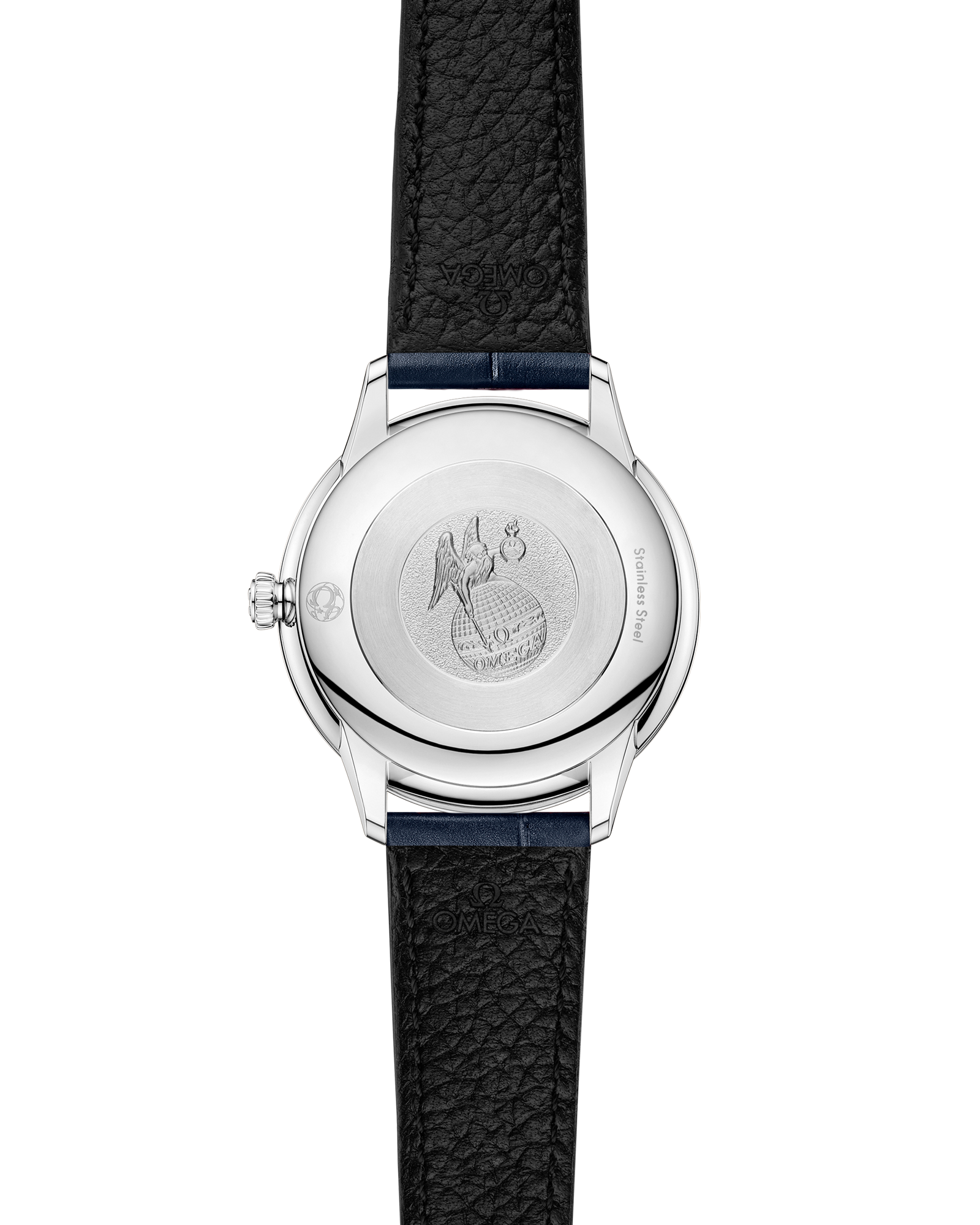 Omega DE VILLE PRESTIGE 27.5 mm, steel on leather strap 434.13.28.60.53.002 - Image 2