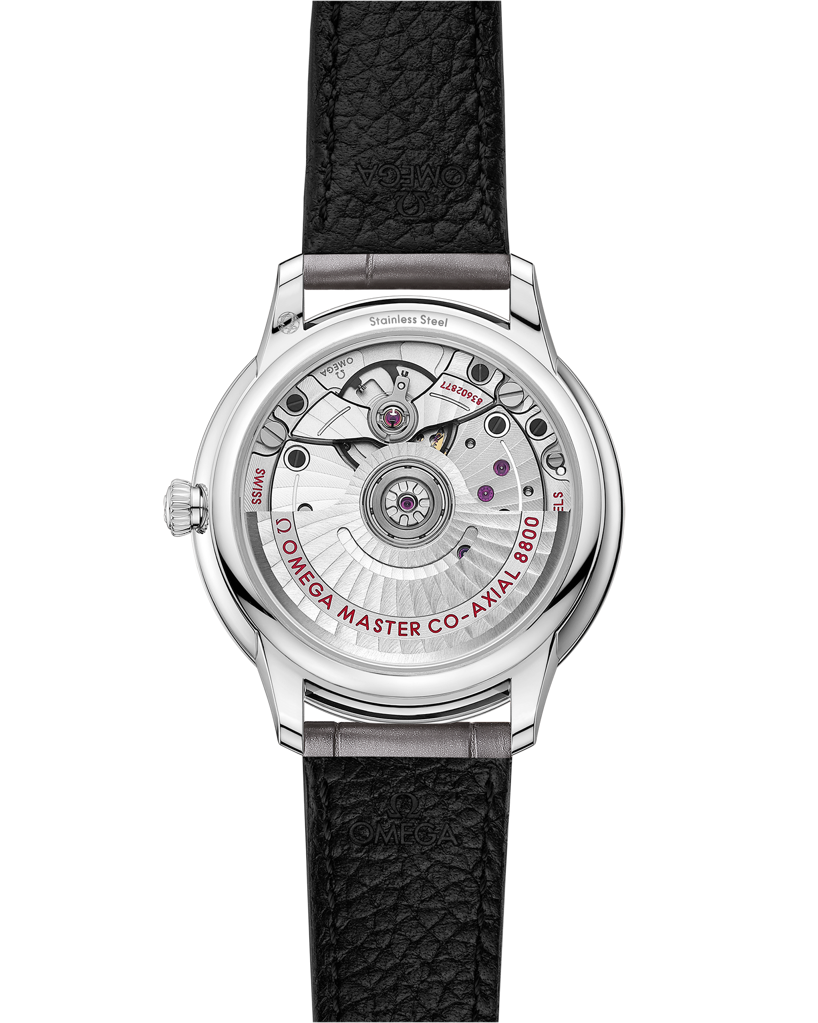 Omega DE VILLE PRESTIGE 34 mm, steel on leather strap 434.13.34.20.52.001 - Image 2