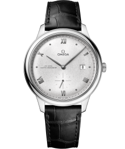 Omega DE VILLE PRESTIGE 41 mm, steel on leather strap 434.13.41.20.02.001