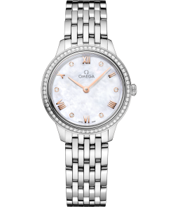 Omega DE VILLE PRESTIGE 27.5 mm, steel on steel 434.15.28.60.55.001