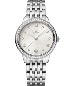 Omega DE VILLE PRESTIGE 34 mm, steel on steel 434.15.34.20.52.001