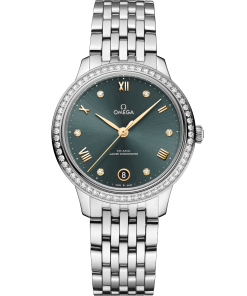 Omega DE VILLE PRESTIGE 34 mm, steel on steel 434.15.34.20.60.001