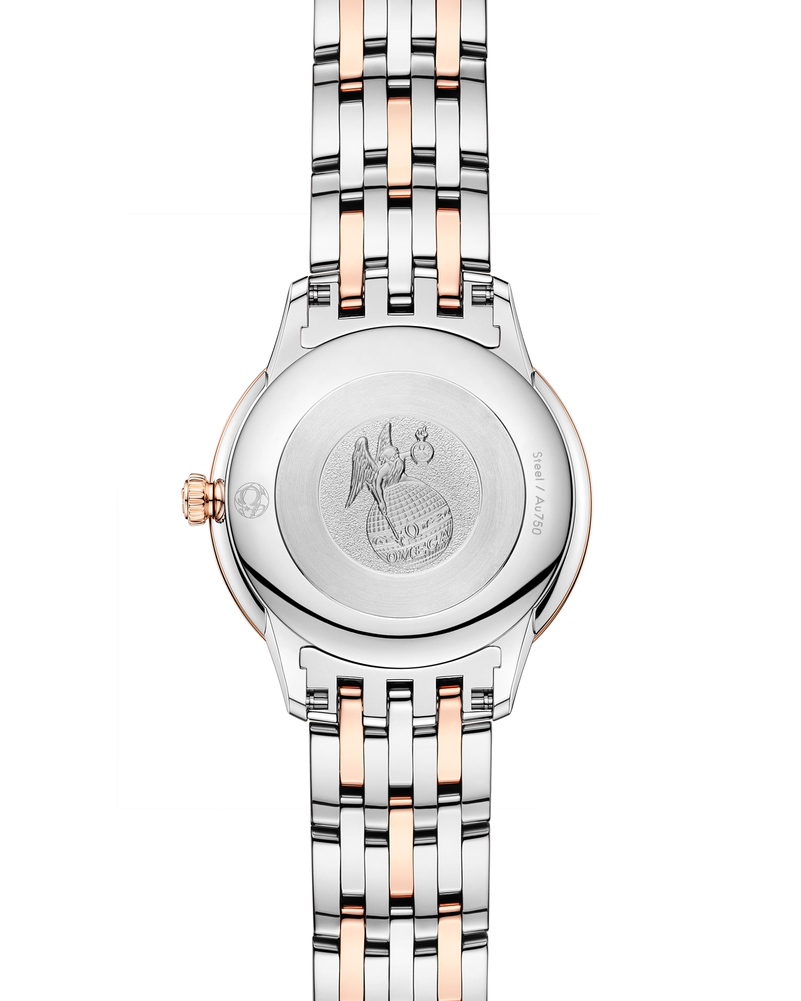 Omega DE VILLE PRESTIGE 27.5 mm, steel ‑ Sedna™ gold on steel ‑ Sedna™ gold 434.20.28.60.02.001 - Image 2