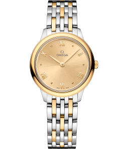 Omega DE VILLE PRESTIGE 27.5 mm, steel ‑ yellow gold on steel ‑ yellow gold 434.20.28.60.08.001