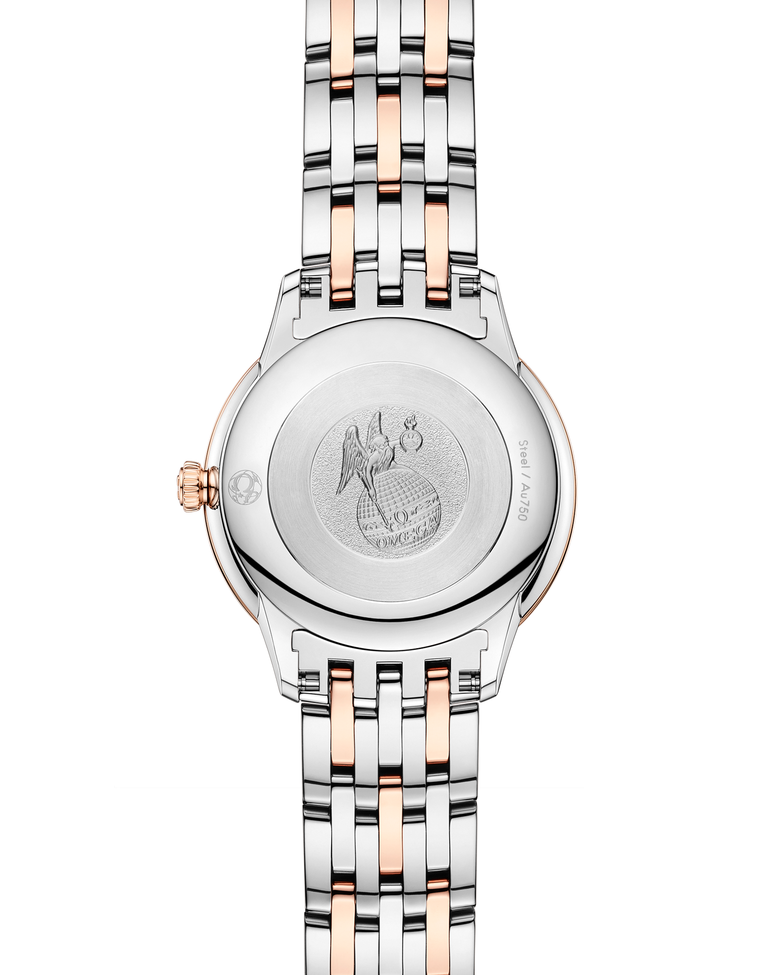 Omega DE VILLE PRESTIGE 27.5 mm, steel ‑ Sedna™ gold on steel ‑ Sedna™ gold 434.20.28.60.09.001 - Image 2