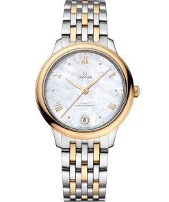 Omega DE VILLE PRESTIGE 34 mm, steel ‑ yellow gold on steel ‑ yellow gold 434.20.34.20.05.002