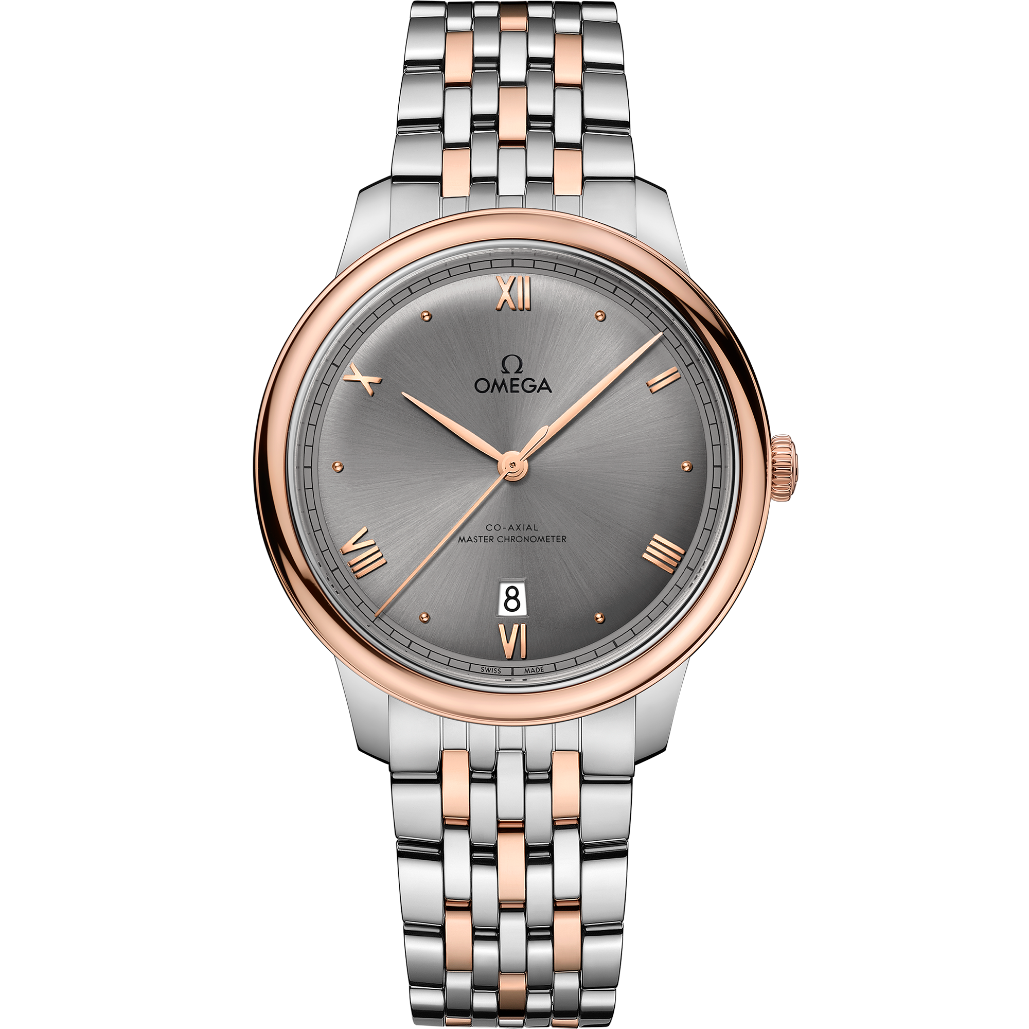 Omega DE VILLE PRESTIGE 40 mm, steel ‑ Sedna™ gold on steel ‑ Sedna™ gold 434.20.40.20.06.001
