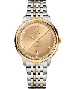 Omega DE VILLE PRESTIGE 40 mm, steel ‑ yellow gold on yellow gold 434.20.40.20.08.001