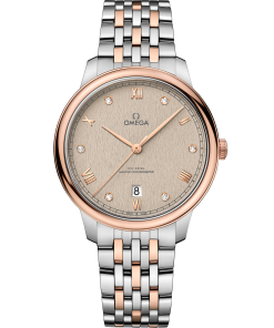 Omega DE VILLE PRESTIGE 40 mm, steel ‑ Sedna™ gold on steel ‑ Sedna™ gold 434.20.40.20.59.001