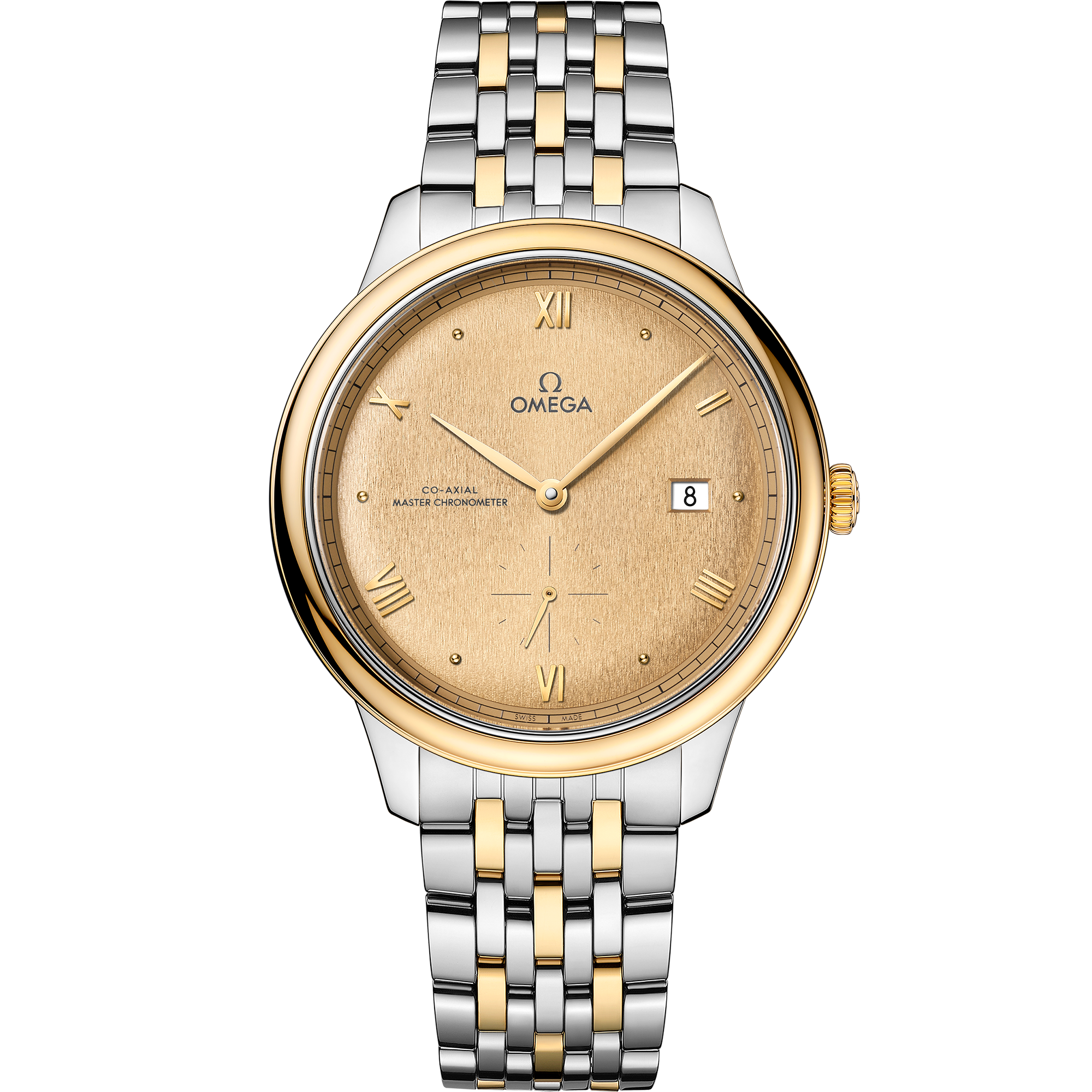 Omega DE VILLE PRESTIGE 41 mm, steel ‑ yellow gold on steel ‑ yellow gold 434.20.41.20.08.001
