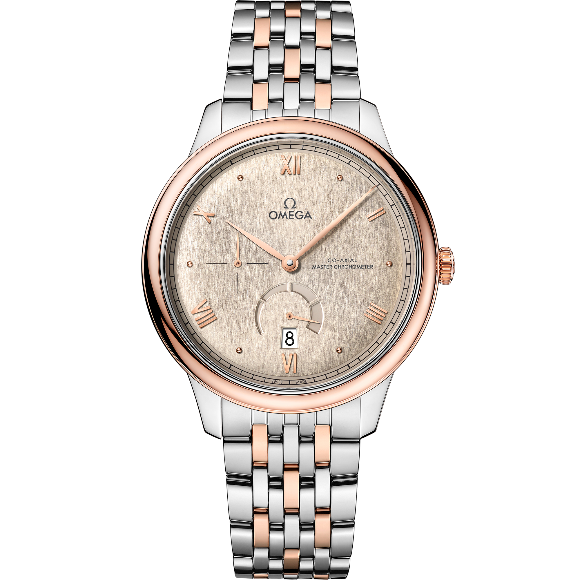 Omega DE VILLE PRESTIGE 41 mm, steel ‑ Sedna™ gold on steel ‑ Sedna™ gold 434.20.41.21.09.001