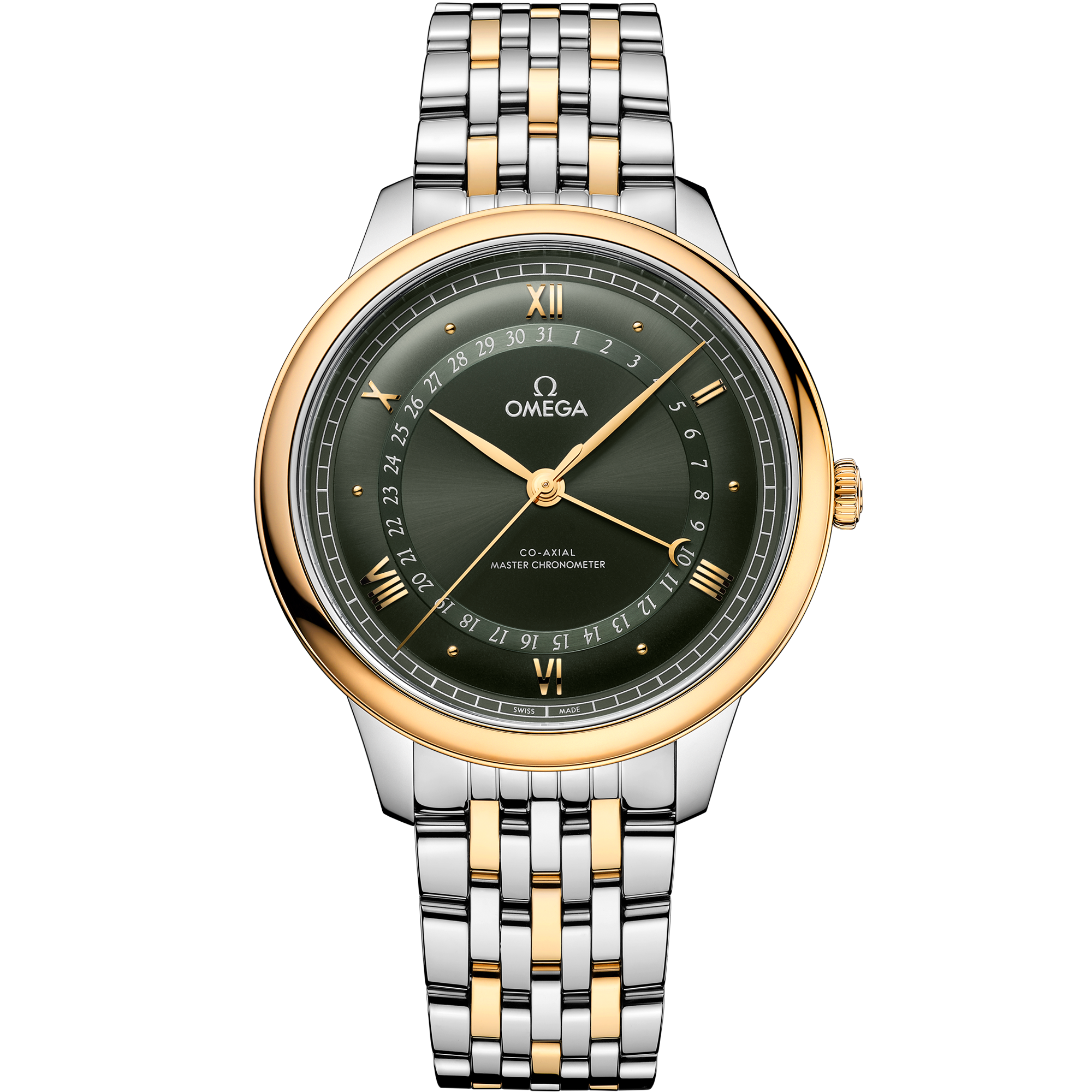 Omega DE VILLE PRESTIGE 42 mm, steel ‑ yellow gold on steel ‑ yellow gold 434.20.42.22.10.001