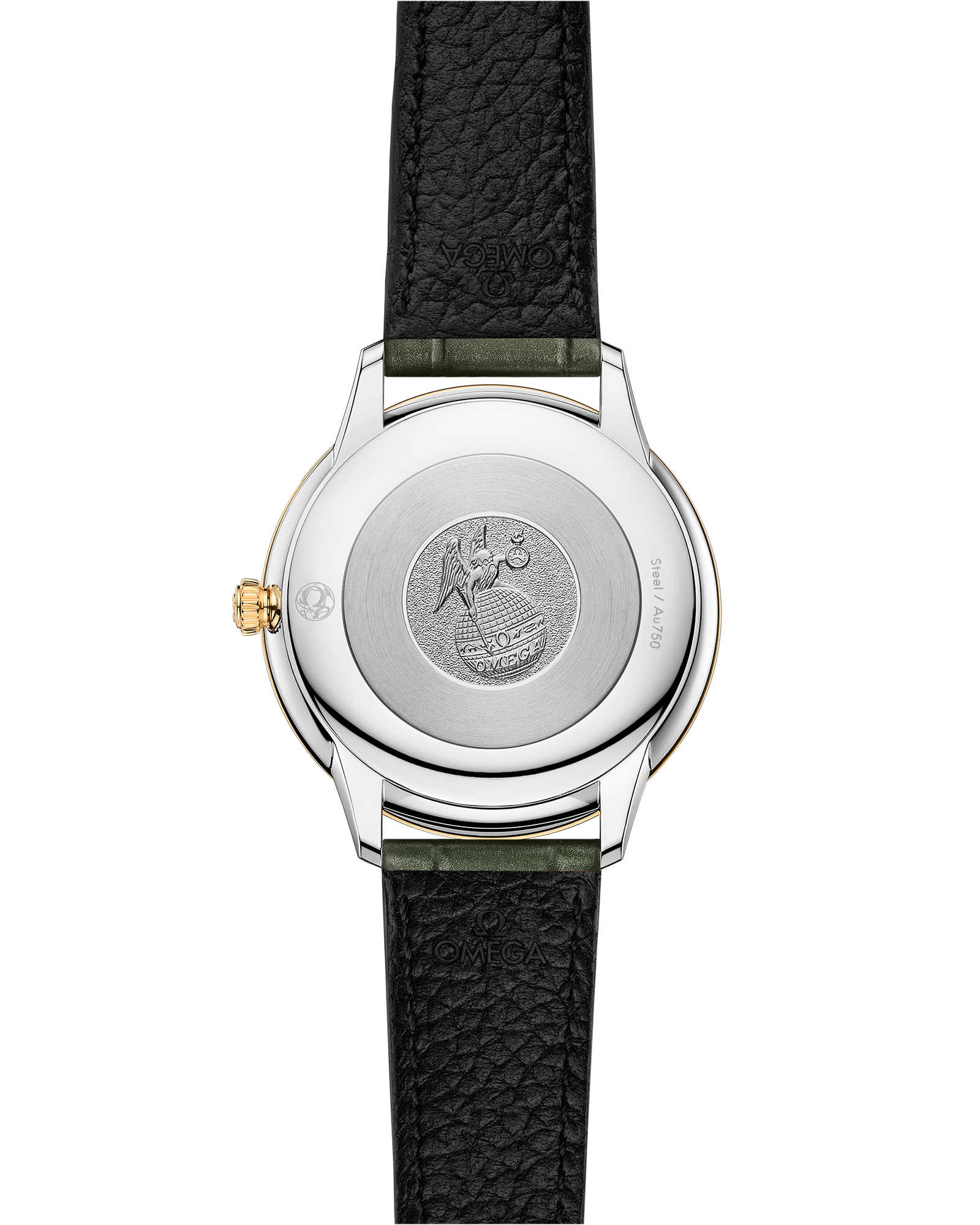 Omega DE VILLE PRESTIGE 30 mm, steel ‑ yellow gold on leather strap 434.23.30.60.52.002 - Image 2