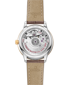 Alternative view of Omega DE VILLE PRESTIGE 34 mm, steel ‑ yellow gold on leather strap 434.23.34.20.52.002