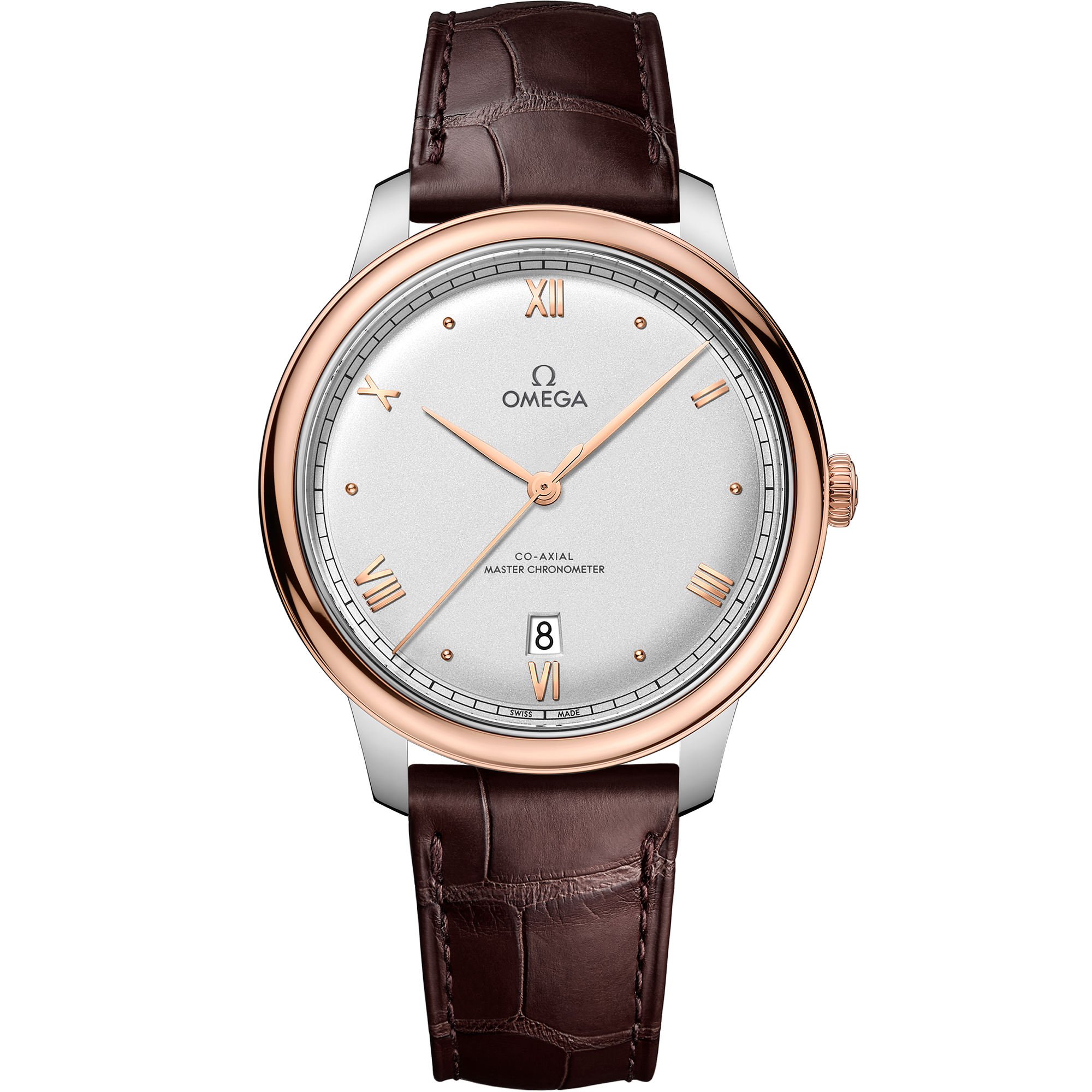 Omega DE VILLE PRESTIGE 40 mm, steel ‑ Sedna™ gold 434.23.40.20.02.001