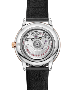 Alternative view of Omega DE VILLE PRESTIGE 40 mm, steel ‑ Sedna™ gold on leather strap 434.23.40.20.06.001