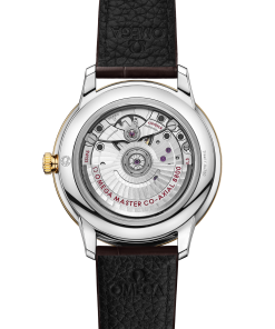 Alternative view of Omega DE VILLE PRESTIGE 40 mm, steel ‑ yellow gold on leather strap 434.23.40.20.08.001