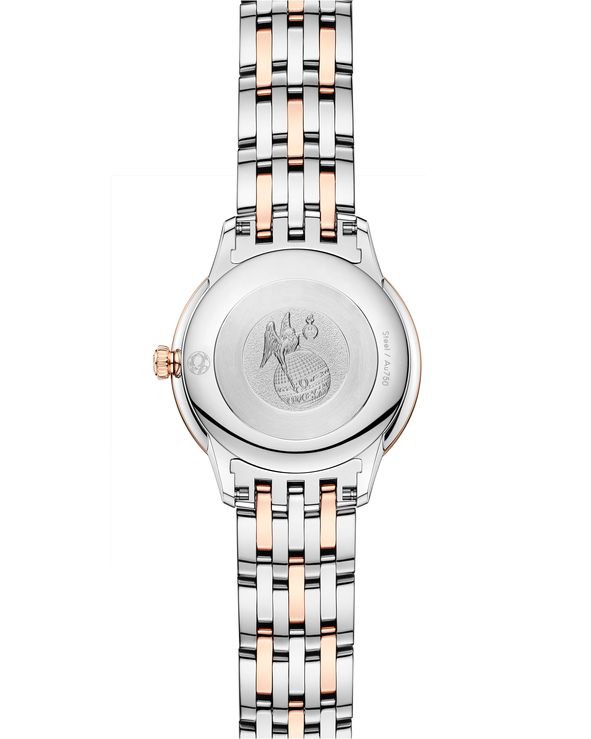 Omega DE VILLE PRESTIGE 27.5 mm, steel ‑ Sedna™ gold on steel ‑ Sedna™ gold 434.25.28.60.52.001 - Image 2