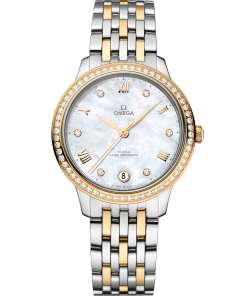Omega DE VILLE PRESTIGE 34 mm, steel ‑ yellow gold on steel ‑ yellow gold 434.25.34.20.55.002