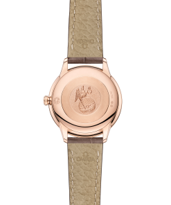 Alternative view of Omega DE VILLE PRESTIGE 27.5 mm, Sedna™ gold on leather strap 434.53.28.60.55.001