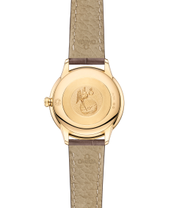 Alternative view of Omega DE VILLE PRESTIGE 27.5 mm, yellow gold on leather strap 434.53.28.60.55.002