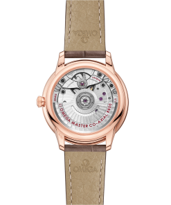 Alternative view of Omega DE VILLE PRESTIGE 34 mm, Sedna™ gold on leather strap 434.53.34.20.55.001