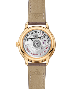 Alternative view of Omega DE VILLE PRESTIGE 34 mm, yellow gold on leather strap 434.53.34.20.55.002