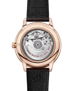 Alternative view of Omega DE VILLE PRESTIGE 40 mm, Sedna™ gold on leather strap 434.53.40.20.02.001