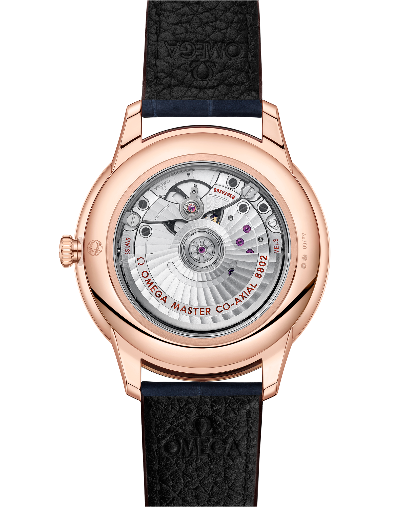 Omega DE VILLE PRESTIGE 41 mm, Sedna™ gold on leather strap 434.53.41.20.03.001 - Image 2