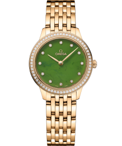 Omega DE VILLE PRESTIGE 27.5 mm, yellow gold on yellow gold 434.55.28.60.99.001