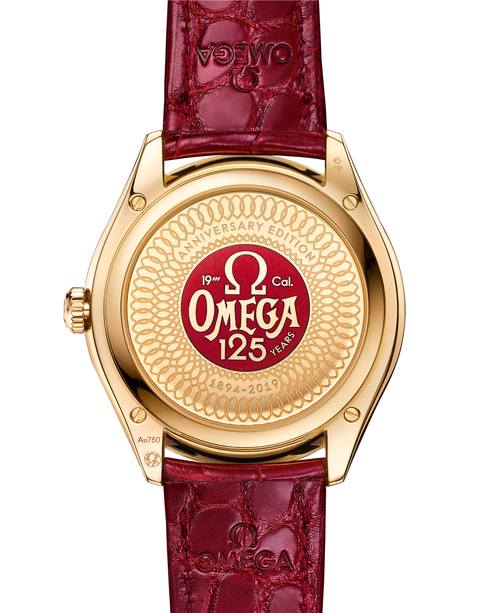Omega DE VILLE TRÉSOR 40 mm, yellow gold on leather strap 435.53.40.21.11.001 - Image 2