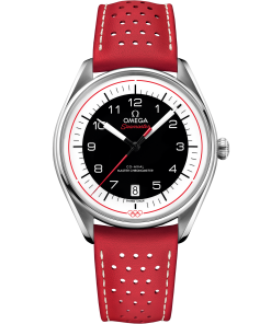 Omega SEAMASTER OLYMPIC OFFICIAL TIMEKEEPER 39.5 mm, steel on leather strap 522.32.40.20.01.004