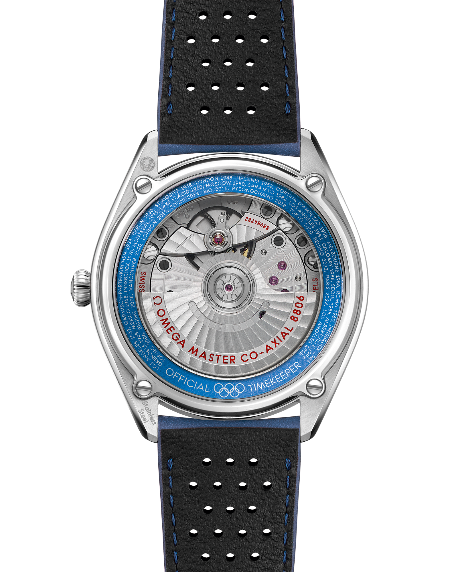 Omega SEAMASTER OLYMPIC OFFICIAL TIMEKEEPER 39.5 mm, steel on leather strap 522.32.40.20.04.001 - Image 2