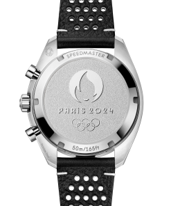 Alternative view of Omega SPEEDMASTER CHRONOSCOPE 43 mm, steel on leather strap 522.32.43.51.02.001