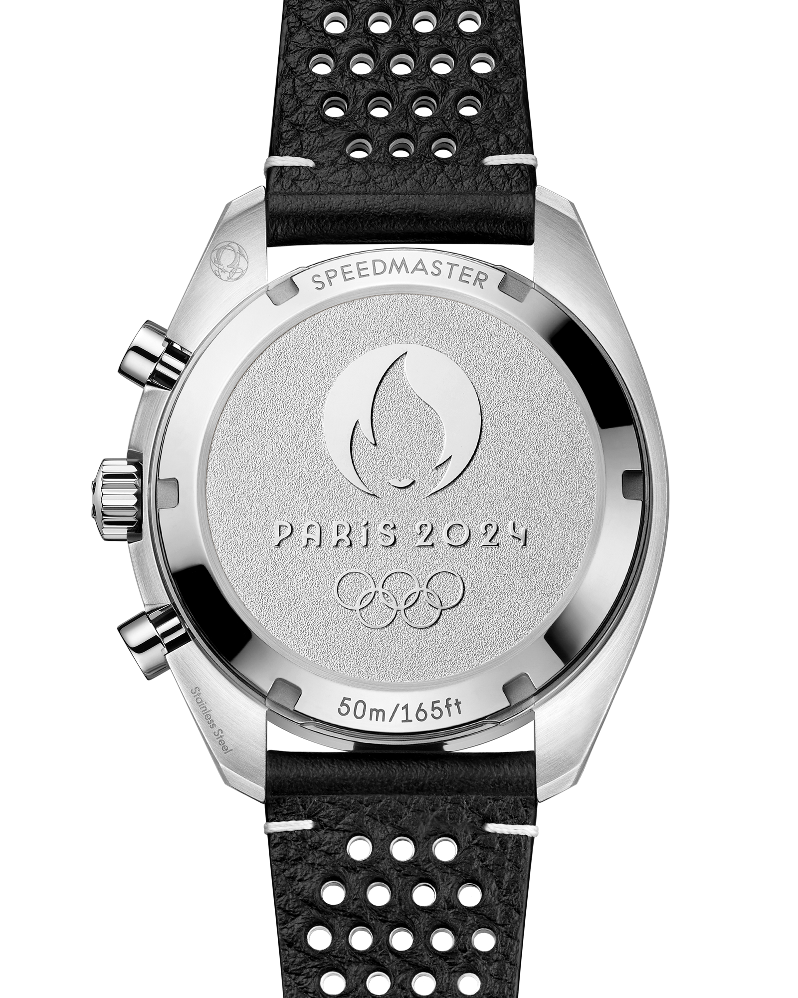 Omega SPEEDMASTER CHRONOSCOPE 43 mm, steel on leather strap 522.32.43.51.02.001 - Image 2