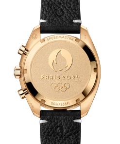 Alternative view of Omega SPEEDMASTER CHRONOSCOPE 43 mm, Moonshine™ gold on leather strap 522.62.43.51.02.001