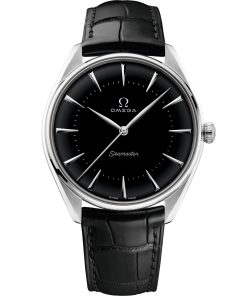 Omega SEAMASTER OLYMPIC OFFICIAL TIMEKEEPER 39.5 mm, platinum on leather strap 522.93.40.20.01.001