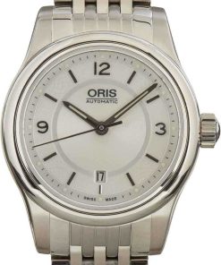 HandMade The Oris Classic Date Silver Arabic Dial