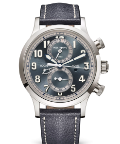 CALATRAVA PILOT TRAVEL TIME. FLYBACK CHRONOGRAPH. White gold 5924G-001