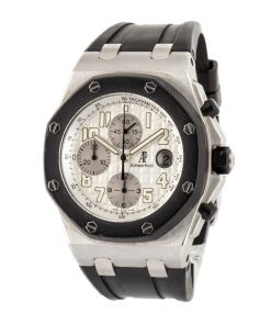 Alternative view of HandMade The Audemars Piguet Royal Oak Offshore Chronograph Silver Dial