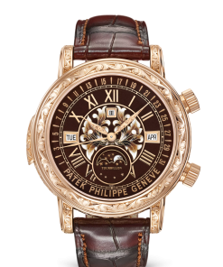 SKY MOON TOURBILLON. RARE HANDCRAFTS. Rose gold 6002R-001