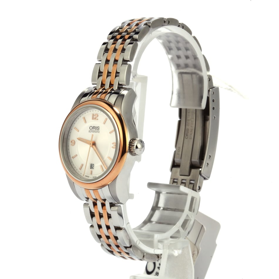 HandMade The Oris Classic Date Silver Guilloche Dial - Image 3