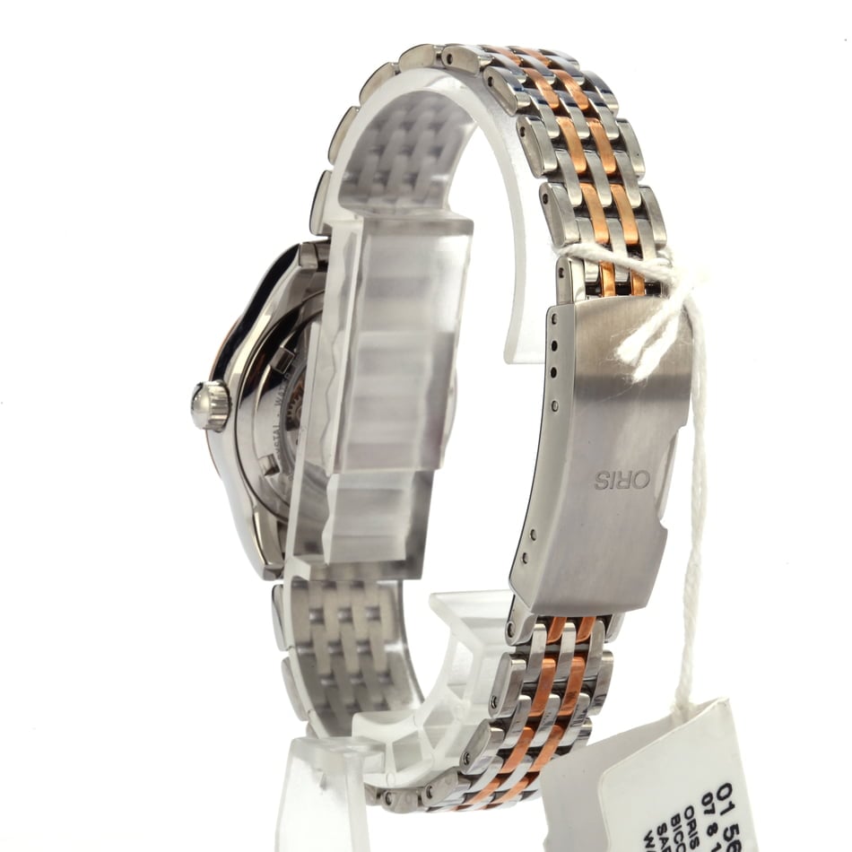 HandMade The Oris Classic Date Silver Guilloche Dial - Image 4