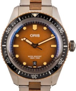 HandMade The Oris Divers Sixty-Five Brown Dial